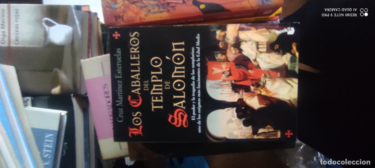Libros de segunda mano: LOS CABALLEROS DEL TEMPLO DE SALOMON -- CRUZ MARTINEZ ESTERIELAS --