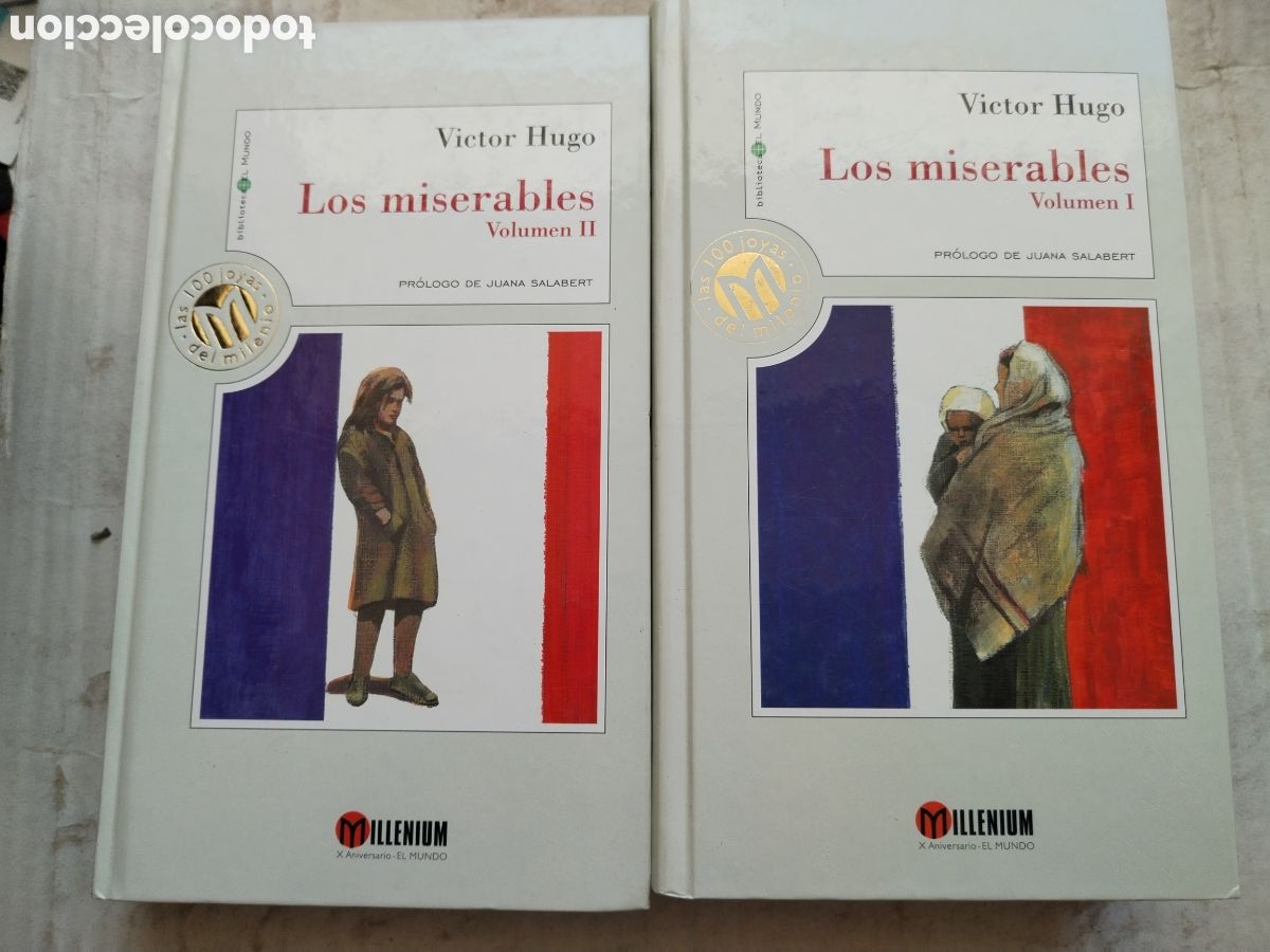Libros de segunda mano: LOS MISERABLES 2 TOMOS/V&Iacute;CTOR HUGO