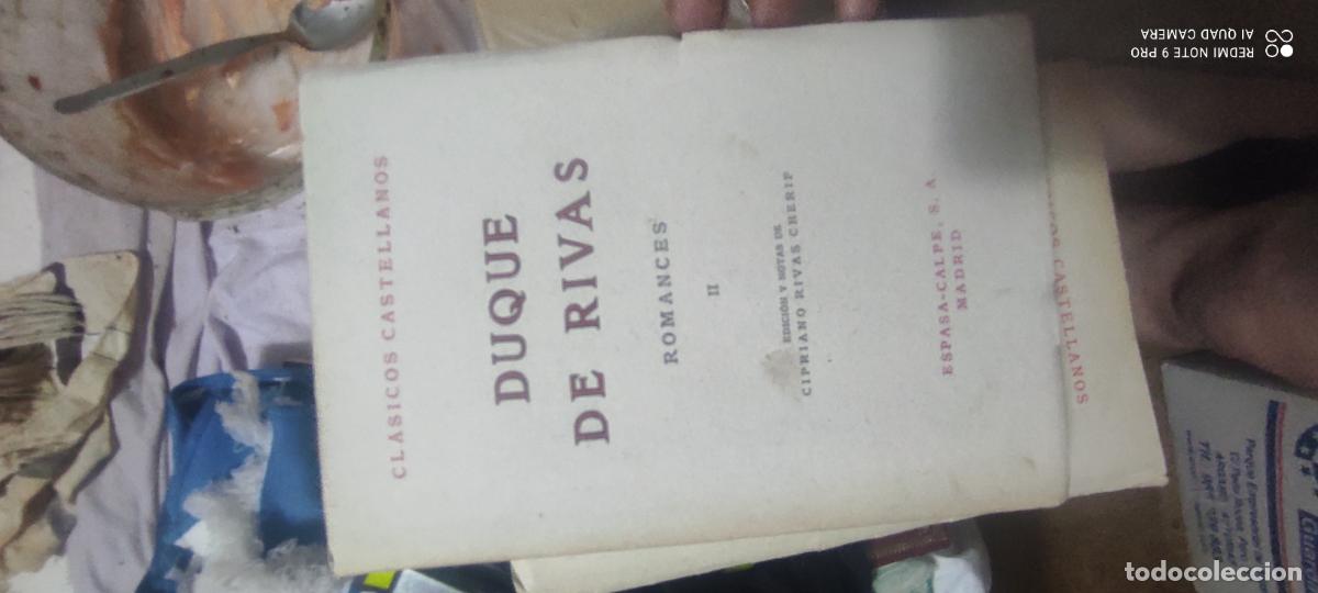 Libros de segunda mano: ROMANCES II, Duque de Rivas (Cl&aacute;sicos Castellanos)