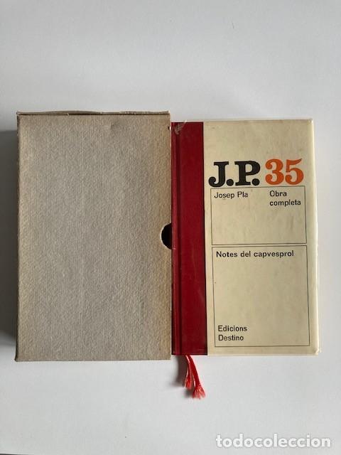 Livres d'occasion: NOTES DEL CAPVESPROL - Josep Pla 35 - Destino - Obra completa - primera edici&oacute;, 1979 EN CATAL&Agrave;.