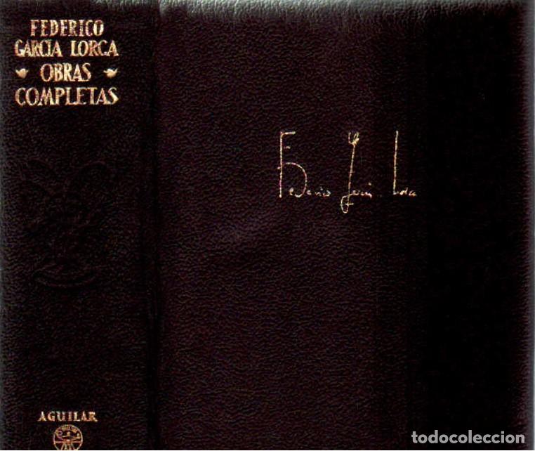 Libros de segunda mano: FEDERICO GARC&Iacute;A LORCA, OBRAS COMPLETAS. A-AGUI-1260