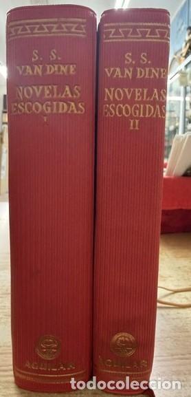 Gebrauchte B&uuml;cher: S.S. VAN DINE, NOVELAS ESCOGIDAS. COLECCI&Oacute;N LINCE ASTUTO (2 TOMOS). A-AGUI-1275