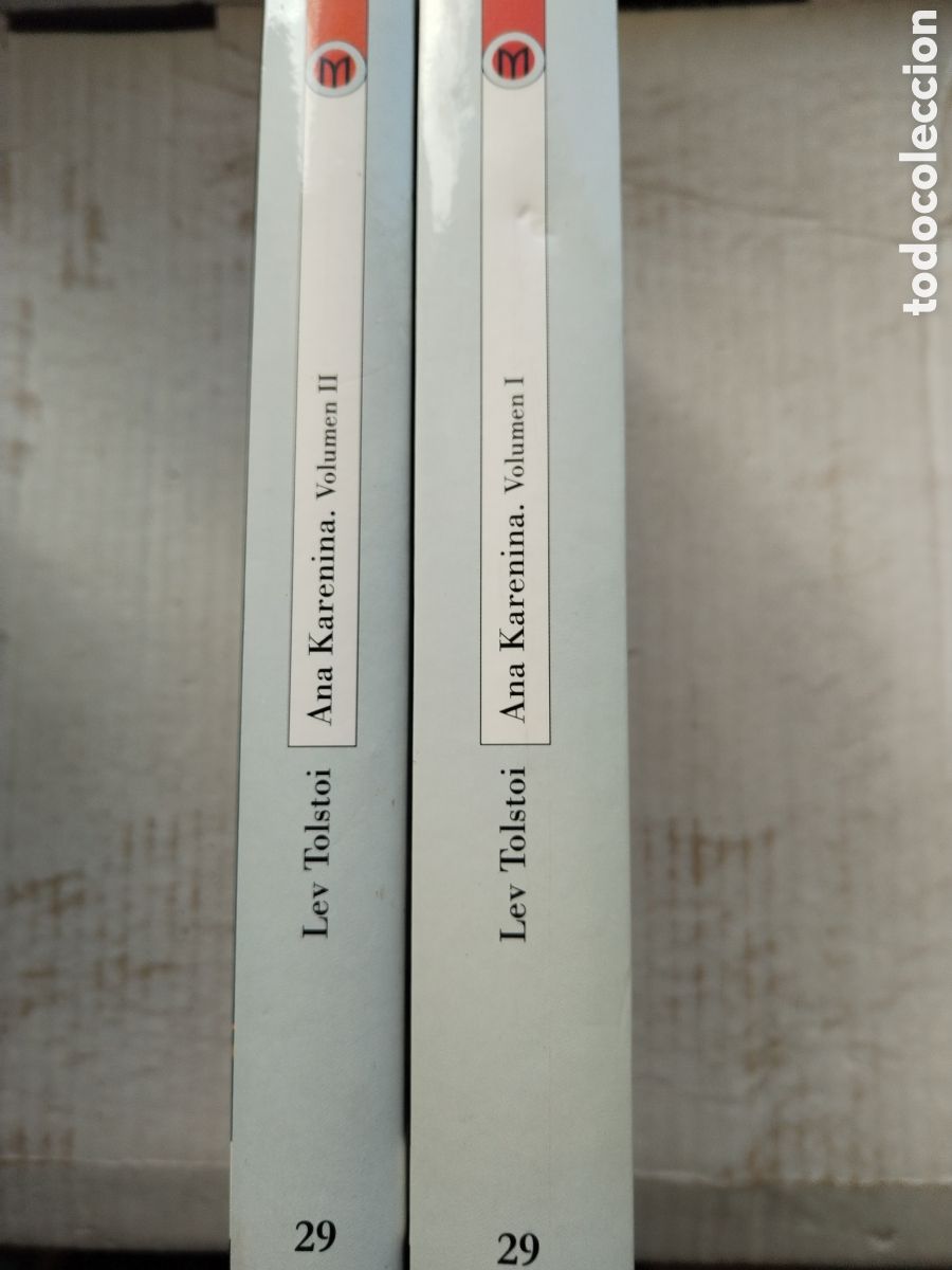Libros de segunda mano: ANA KARENINA 2 TOMOS/LE&Oacute;N TOLSTOI