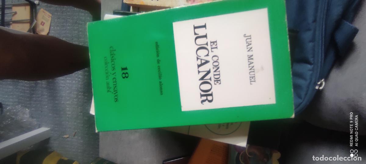 Second hand books: El conde lucanor....