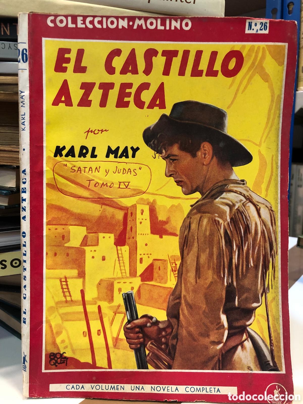 Libros de segunda mano: El castillo azteca - Karl May - Foto 1