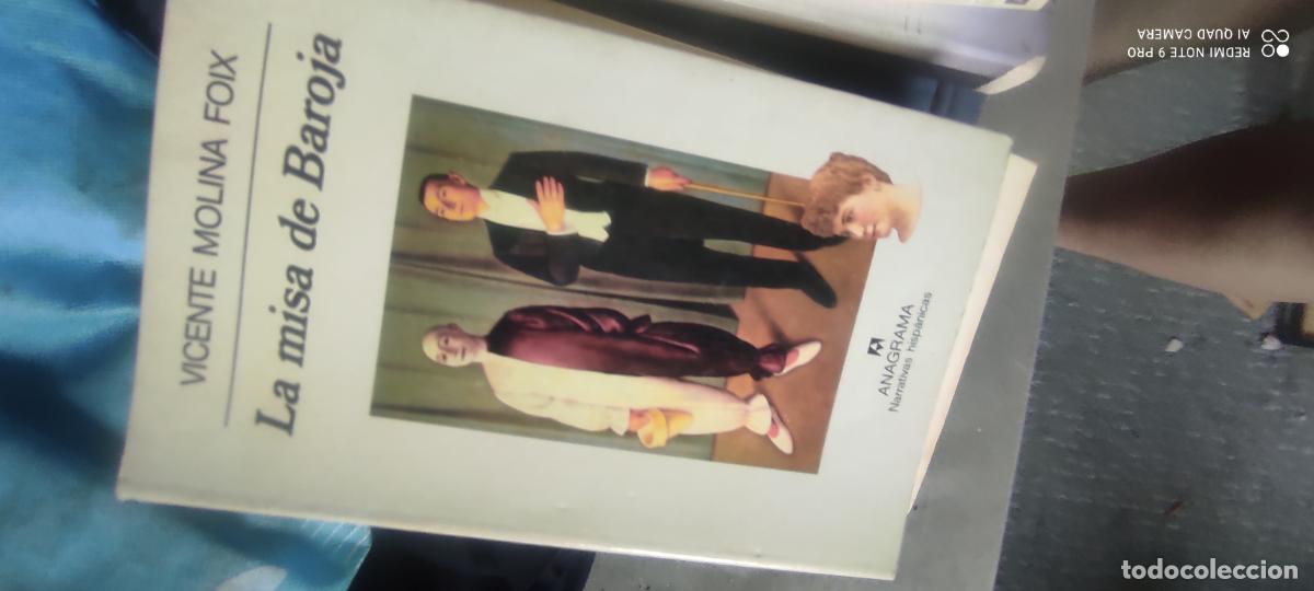 Libros de segunda mano: LA MISA DE BAROJA - MOLINA FOIX, Vicente Anagrama