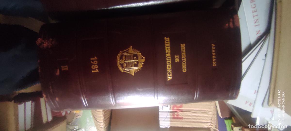 Libros de segunda mano: Repertorio de Jurisprudencia, 1981 l