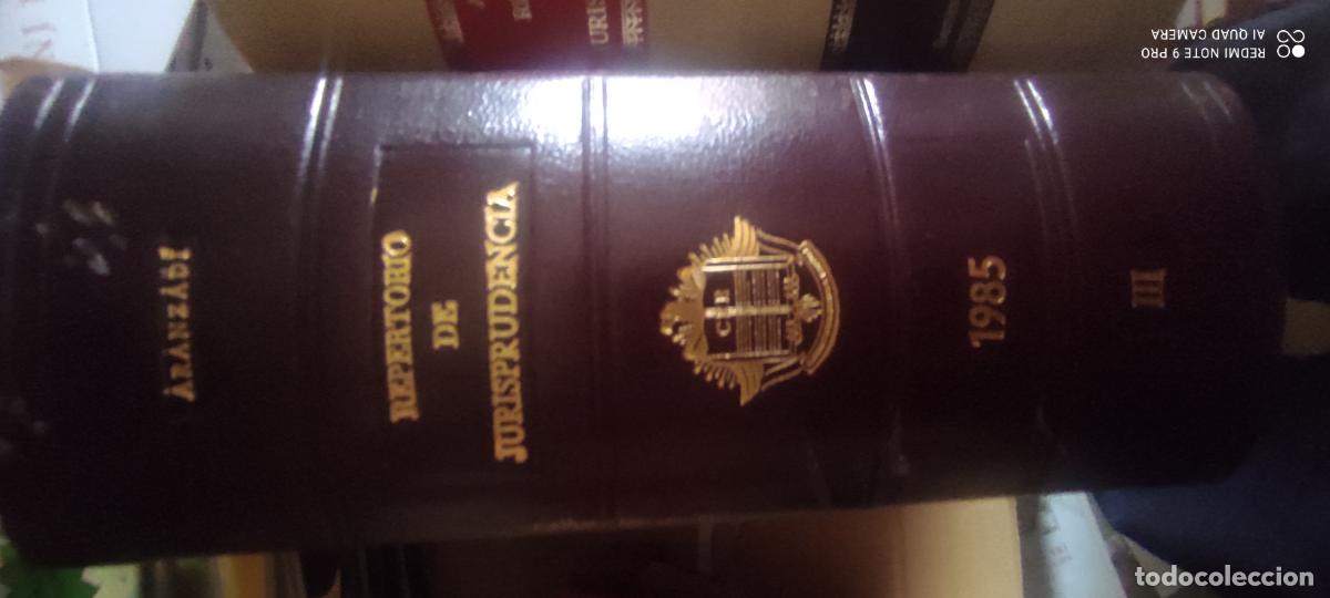 Libros de segunda mano: Repertorio de Jurisprudencia, 1987