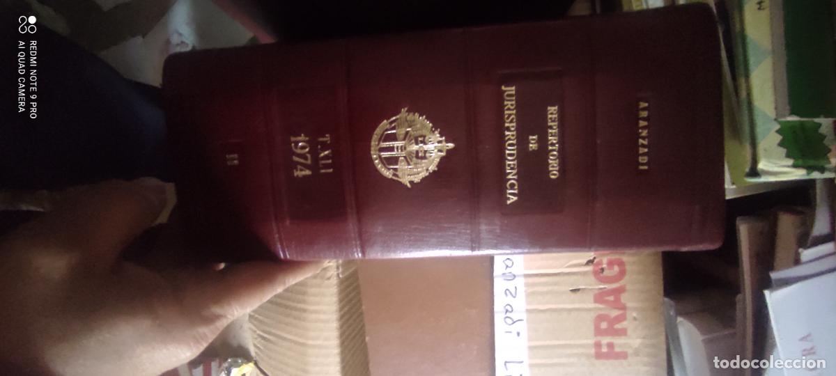 Libros de segunda mano: Repertorio de Jurisprudencia, 1974