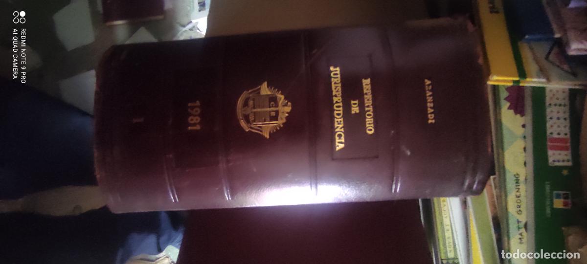 Libros de segunda mano: Repertorio de Jurisprudencia, 1981