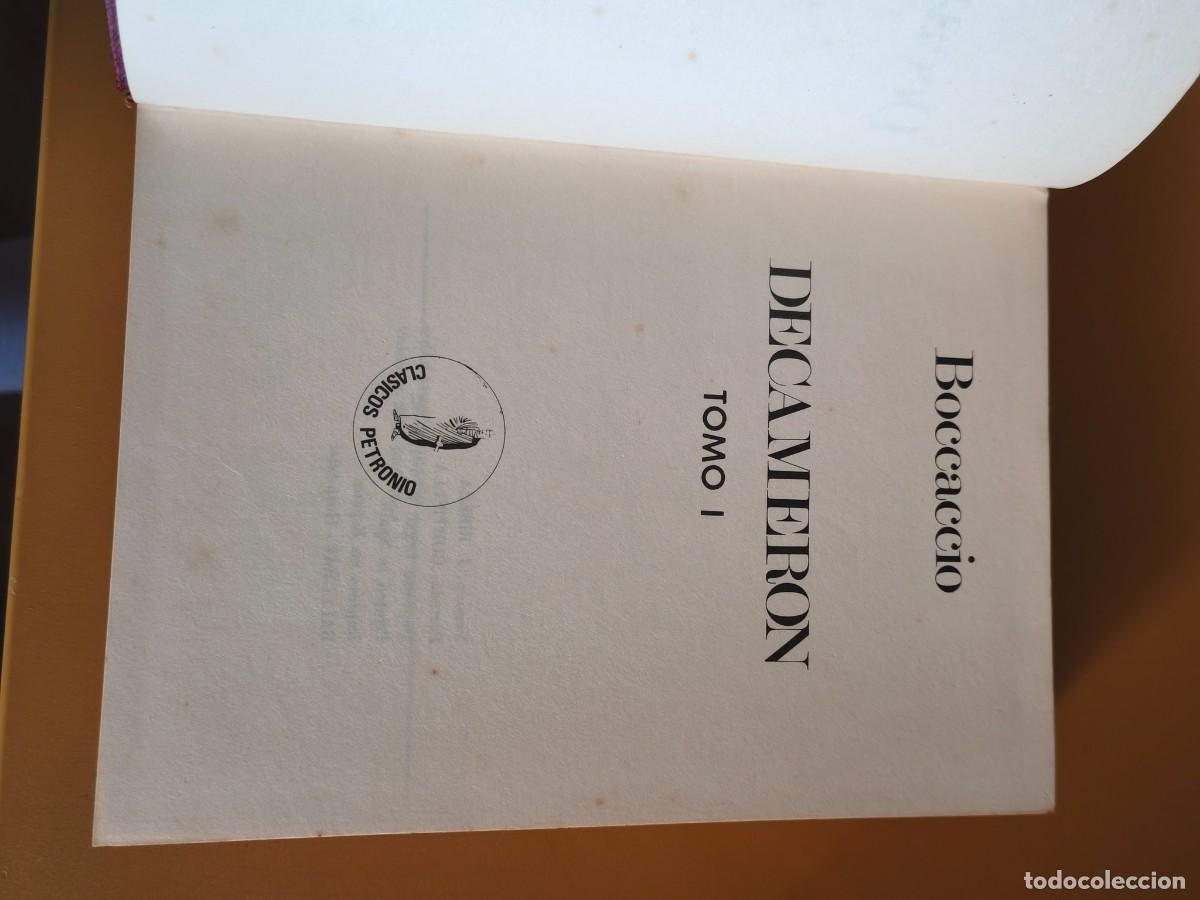 Libros de segunda mano: decameron tomo I, BOCCACCIO - Foto 3