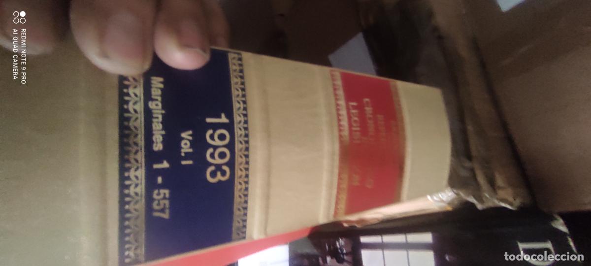 Libros de segunda mano: Repertorio Cronol&oacute;gico de Legislacion, 1993 l