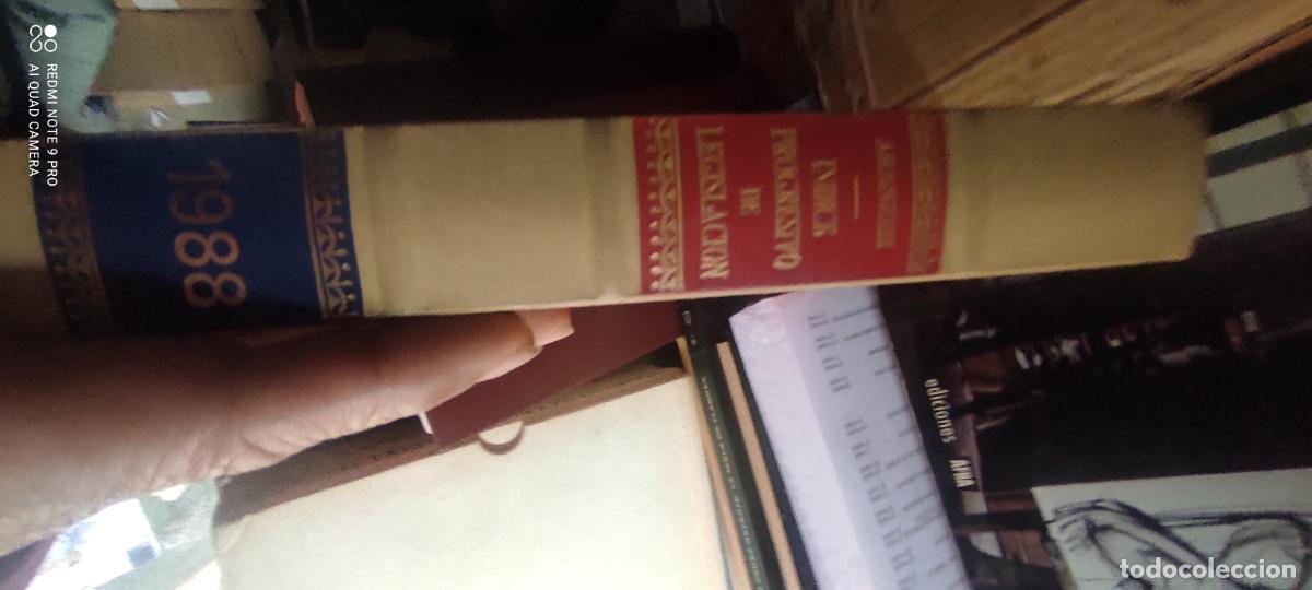 Libros de segunda mano: Repertorio Cronol&oacute;gico de Legislacion, 1988