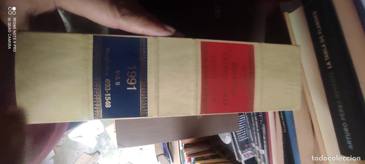 Gebrauchte B&uuml;cher: Repertorio Cronol&oacute;gico de Legislacion, 1991