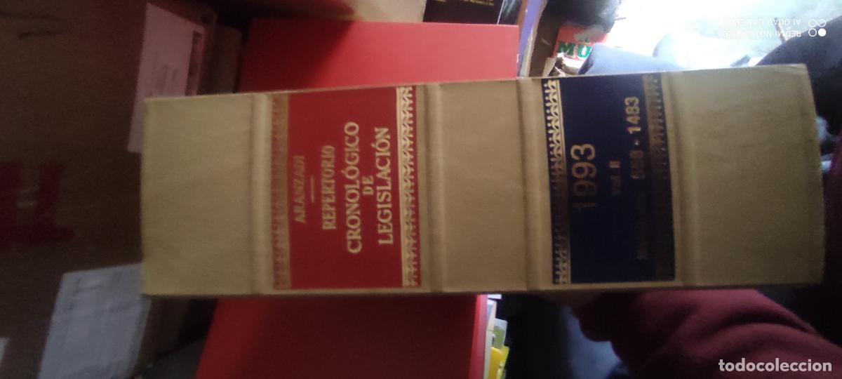 Libros de segunda mano: Repertorio Cronol&oacute;gico de Legislacion, 1993 l