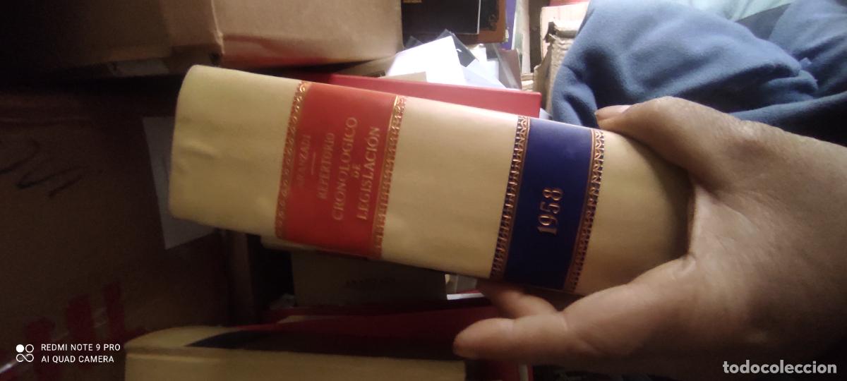 Libros de segunda mano: Repertorio Cronol&oacute;gico de Legislacion, 1958