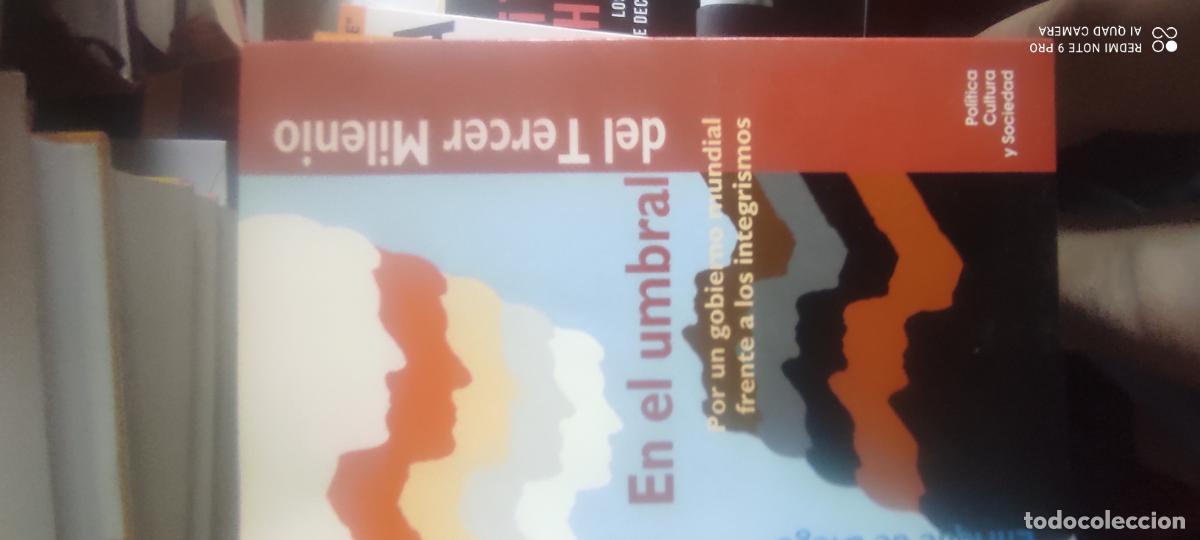 Libros de segunda mano: EN UMBRAL TERCER MILENIO.POR UN GOBIERNO MUNDIAL ... - ENRIQUE DE DIEGO