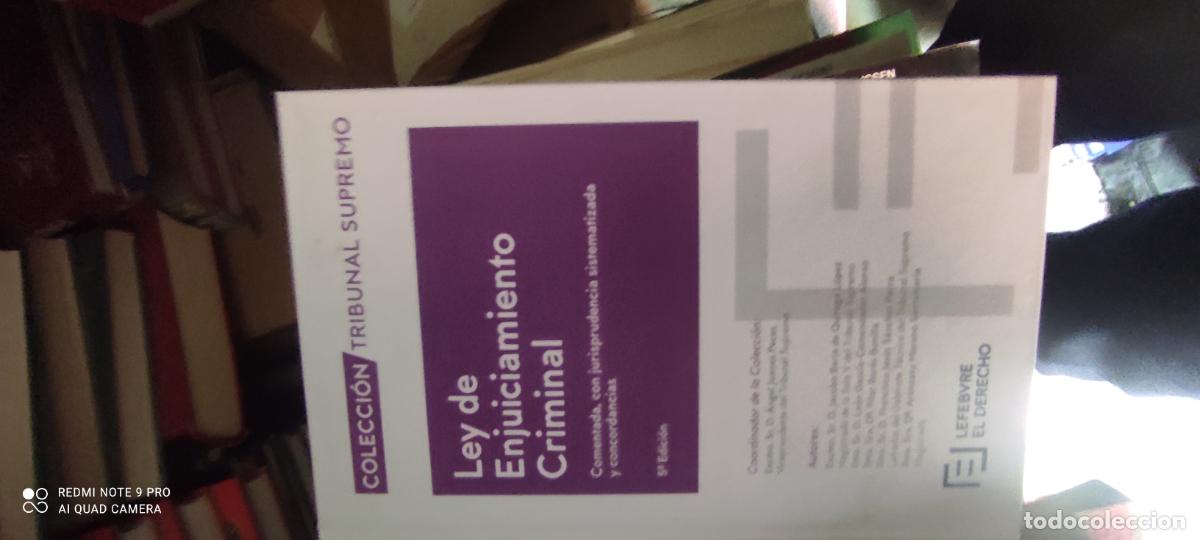 Libros de segunda mano: Ley de Enjuiciamiento Criminal. Colecci&oacute;n Tribunal Supremo