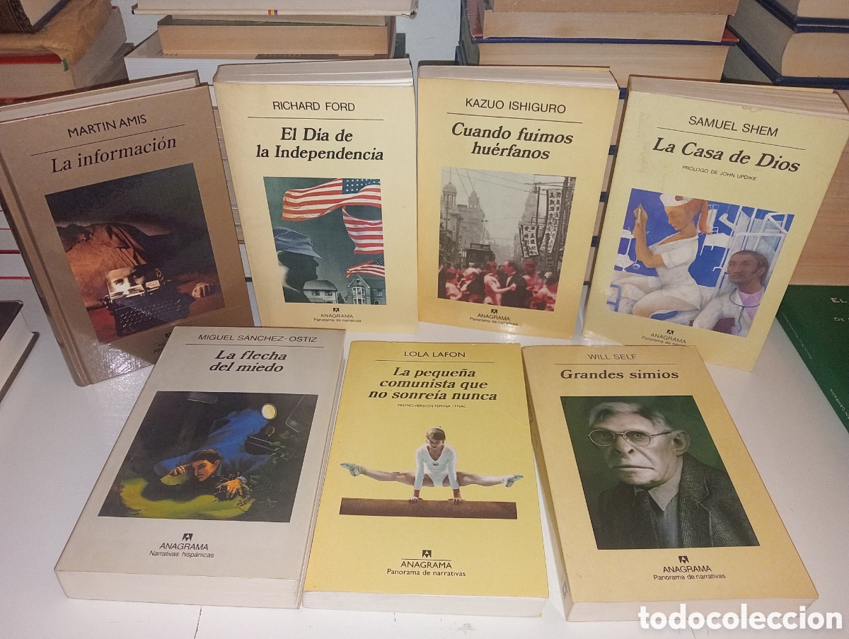 Libros de segunda mano: Lote editorial Anagrama
