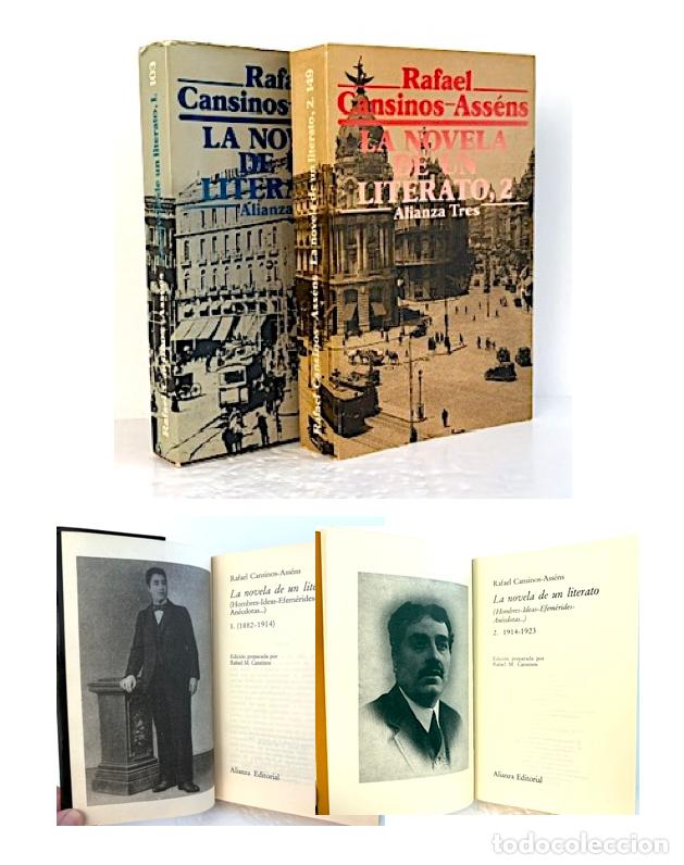 Libri di seconda mano: Cansinos Assens : La novela de un literato (1 y 2. Alianza Tres)