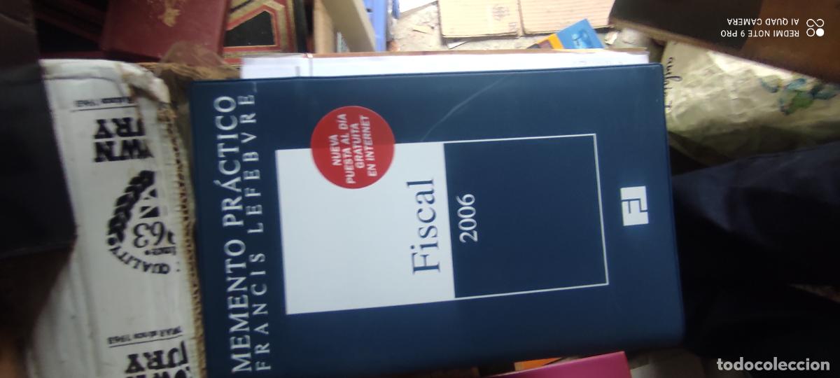 Libros de segunda mano: memento practico, fiscal, francis 2006