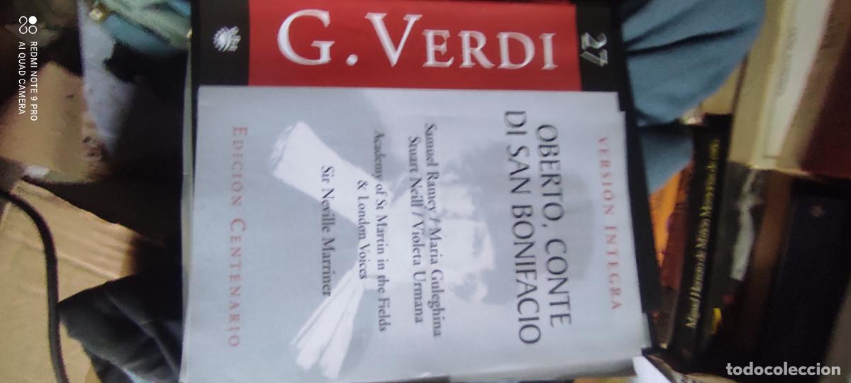 Libros de segunda mano: Oberto, conde San Bonifacio. G. Verdi. Versi&oacute;n &iacute;ntegra. Edici&oacute;n Centenario