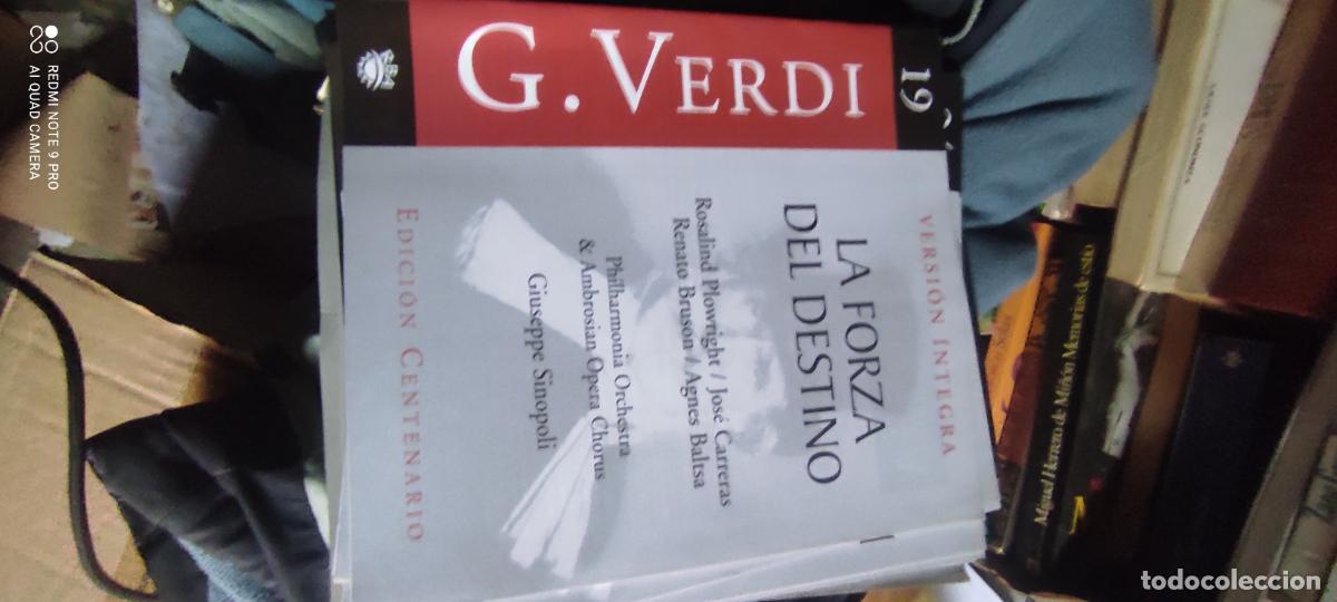 Libros de segunda mano: La fuerza del destino. G. Verdi. Versi&oacute;n &iacute;ntegra. Edici&oacute;n Centenario