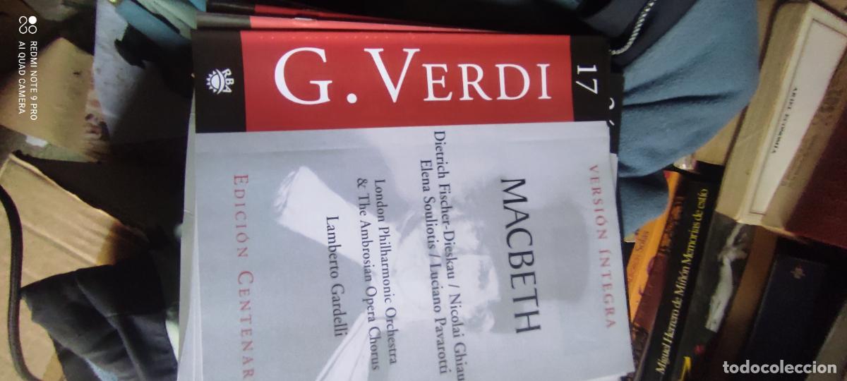 Libros de segunda mano: Macbeth . G. Verdi. Versi&oacute;n &iacute;ntegra. Edici&oacute;n Centenario