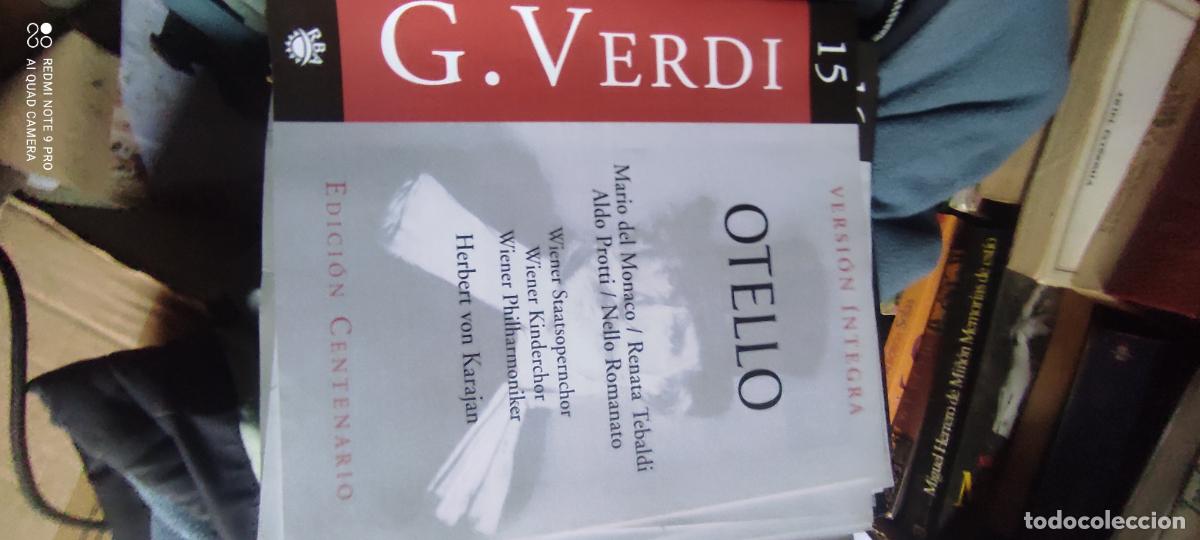 Libros de segunda mano: Otelo. G. Verdi. Versi&oacute;n &iacute;ntegra. Edici&oacute;n Centenario