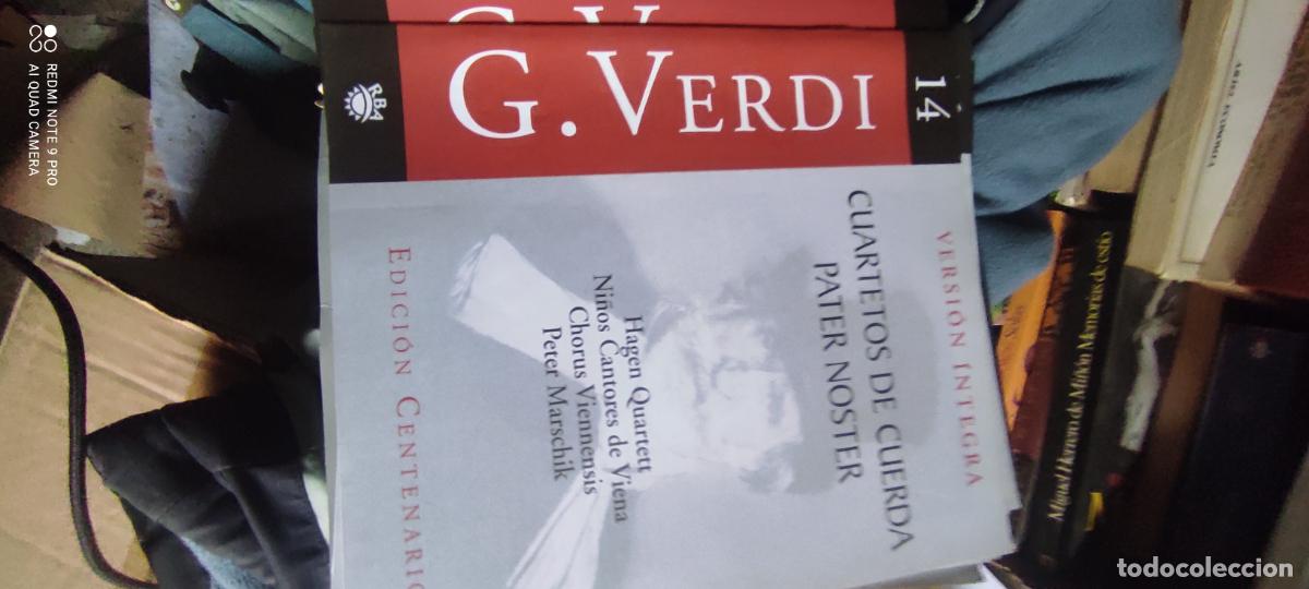 Libros de segunda mano: Cuartetos de cuerda pater noster G. Verdi. Versi&oacute;n &iacute;ntegra. Edici&oacute;n Centenario