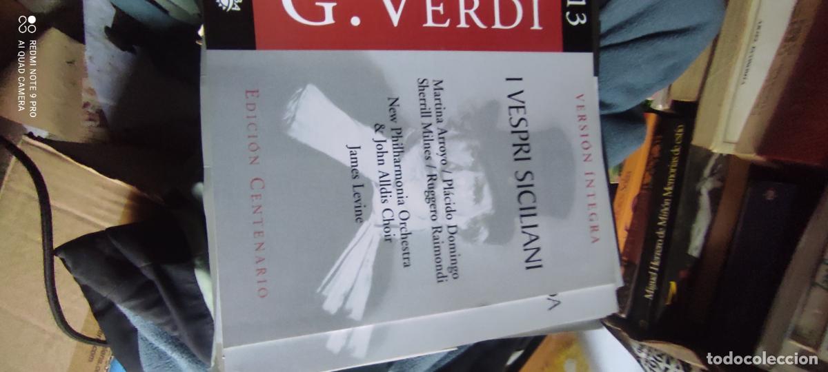 Libros de segunda mano: Las v&iacute;speras sicilianas. G. Verdi. Versi&oacute;n &iacute;ntegra. Edici&oacute;n Centenario