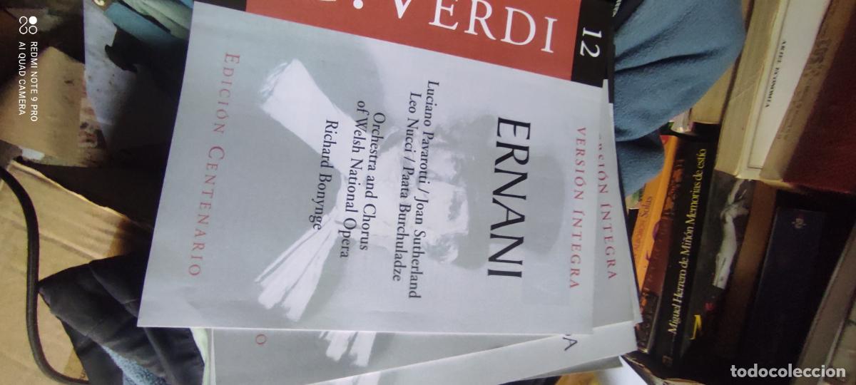 Libros de segunda mano: Ernani. G. Verdi. Versi&oacute;n &iacute;ntegra. Edici&oacute;n Centenario