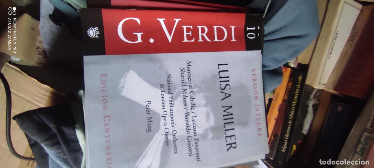 Libros de segunda mano: Luisa Miller. G. Verdi. Versi&oacute;n &iacute;ntegra. Edici&oacute;n Centenario