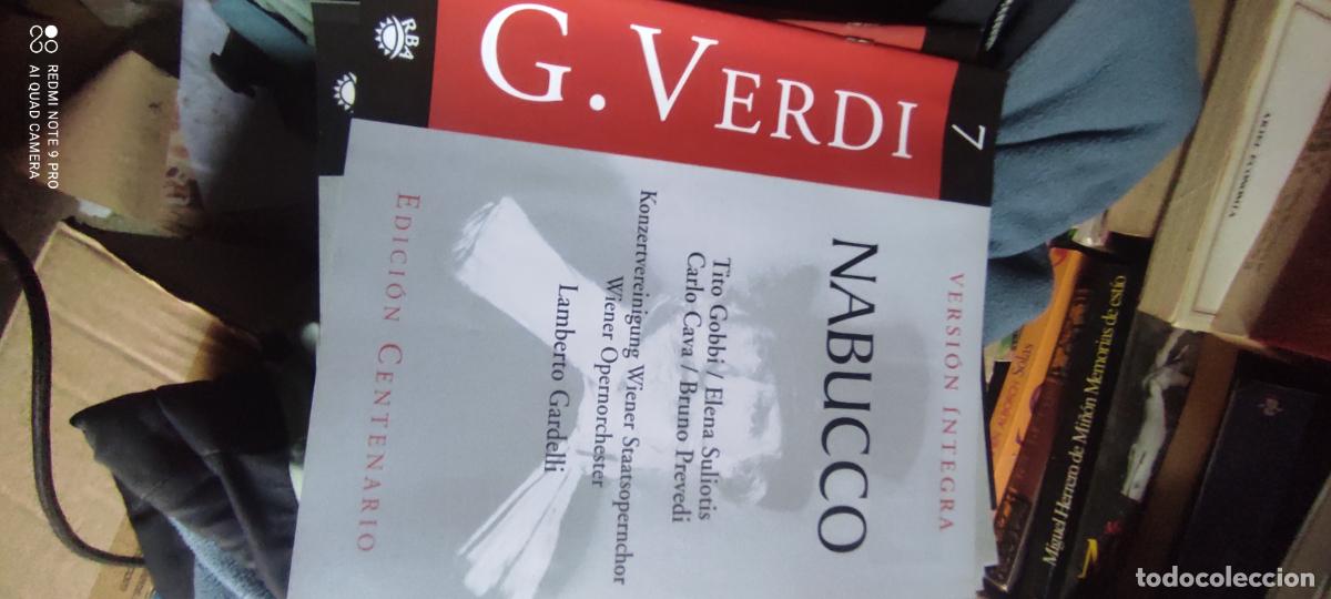 Libros de segunda mano: Nabuco. G. Verdi. Versi&oacute;n &iacute;ntegra. Edici&oacute;n Centenario