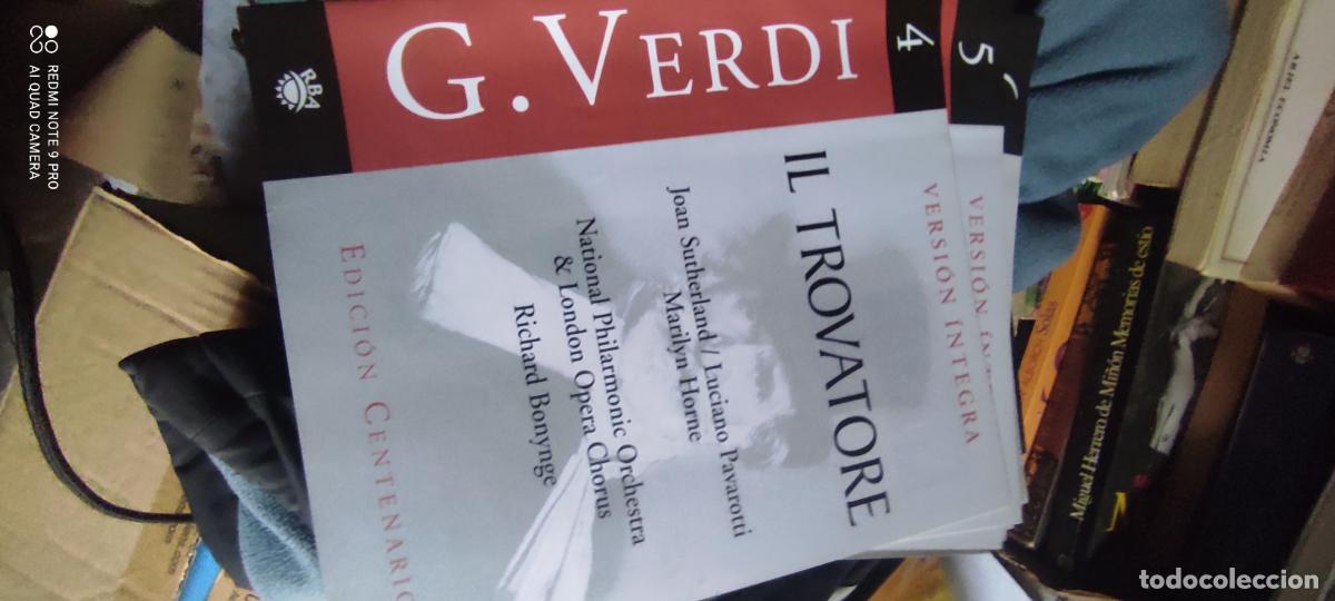 Libros de segunda mano: Il Trovatore G. Verdi. Versi&oacute;n &iacute;ntegra. Edici&oacute;n Centenario