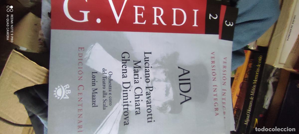 Libros de segunda mano: Aida. G. Verdi. Versi&oacute;n &iacute;ntegra. Edici&oacute;n Centenario