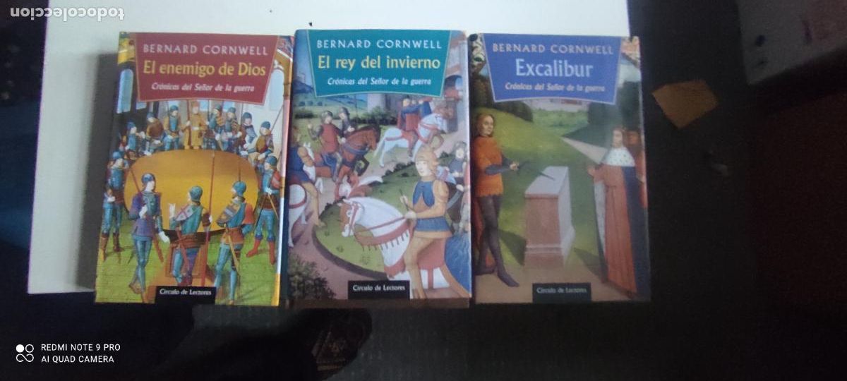 Libros de segunda mano: CRONICAS DEL SE&Ntilde;OR DE LA GUERRA (TRILOGIA COMPLETA) , BERNARD CRONWELL