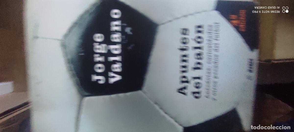Libros de segunda mano: APUNTES DEL BAL&Oacute;N - JORGE VALDANO - LA ESFERA MARCA