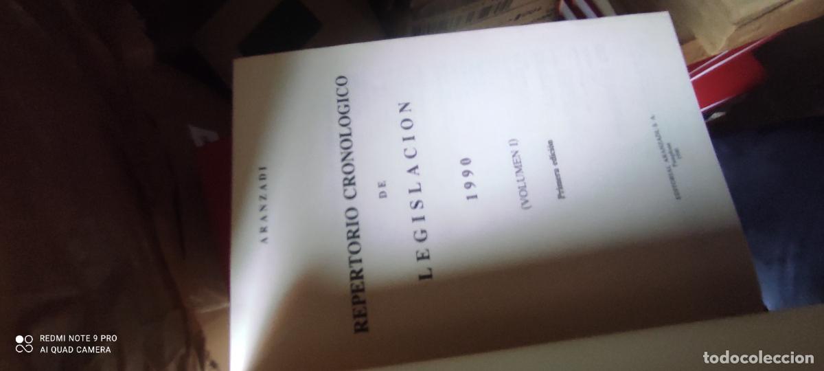 Libros de segunda mano: Repertorio cronol&oacute;gico de legislaci&oacute;n, 90 l