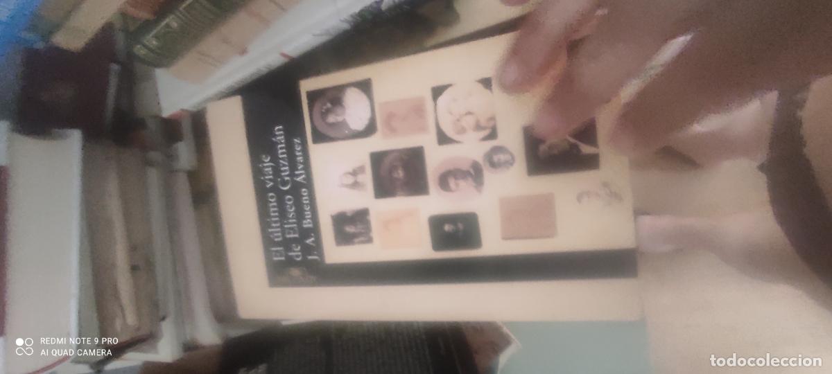Libros de segunda mano: Ultimo Viaje de Eliseo Guzman Juan Antonio Bueno Alvarez Alfaguara 2001 359pp -