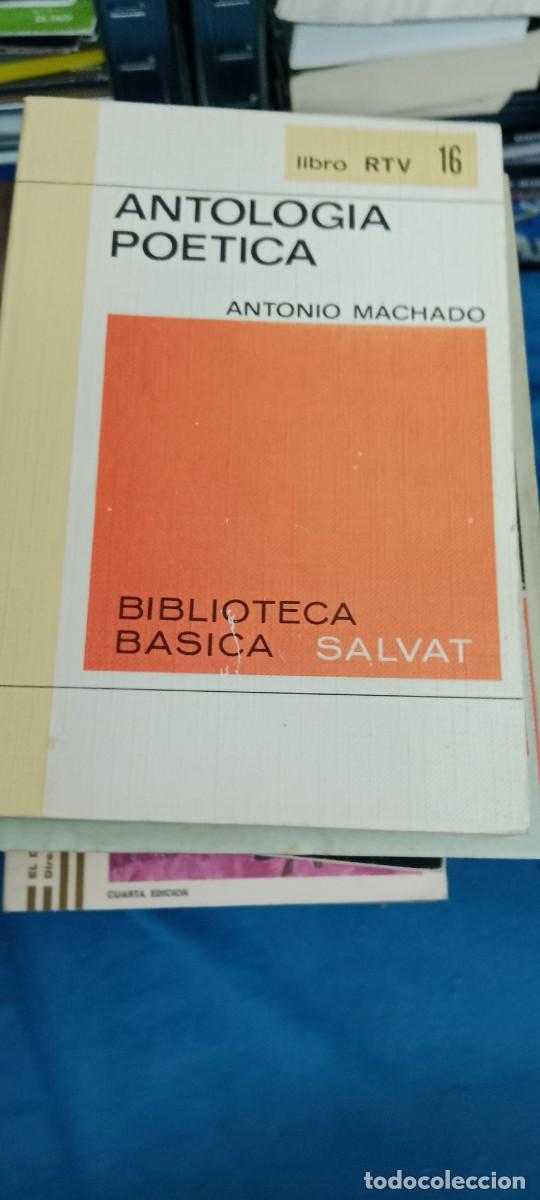 Libros de segunda mano: ANTOLOGIA POETICA ANTONIO MACHADO LIBRO GG-DNI