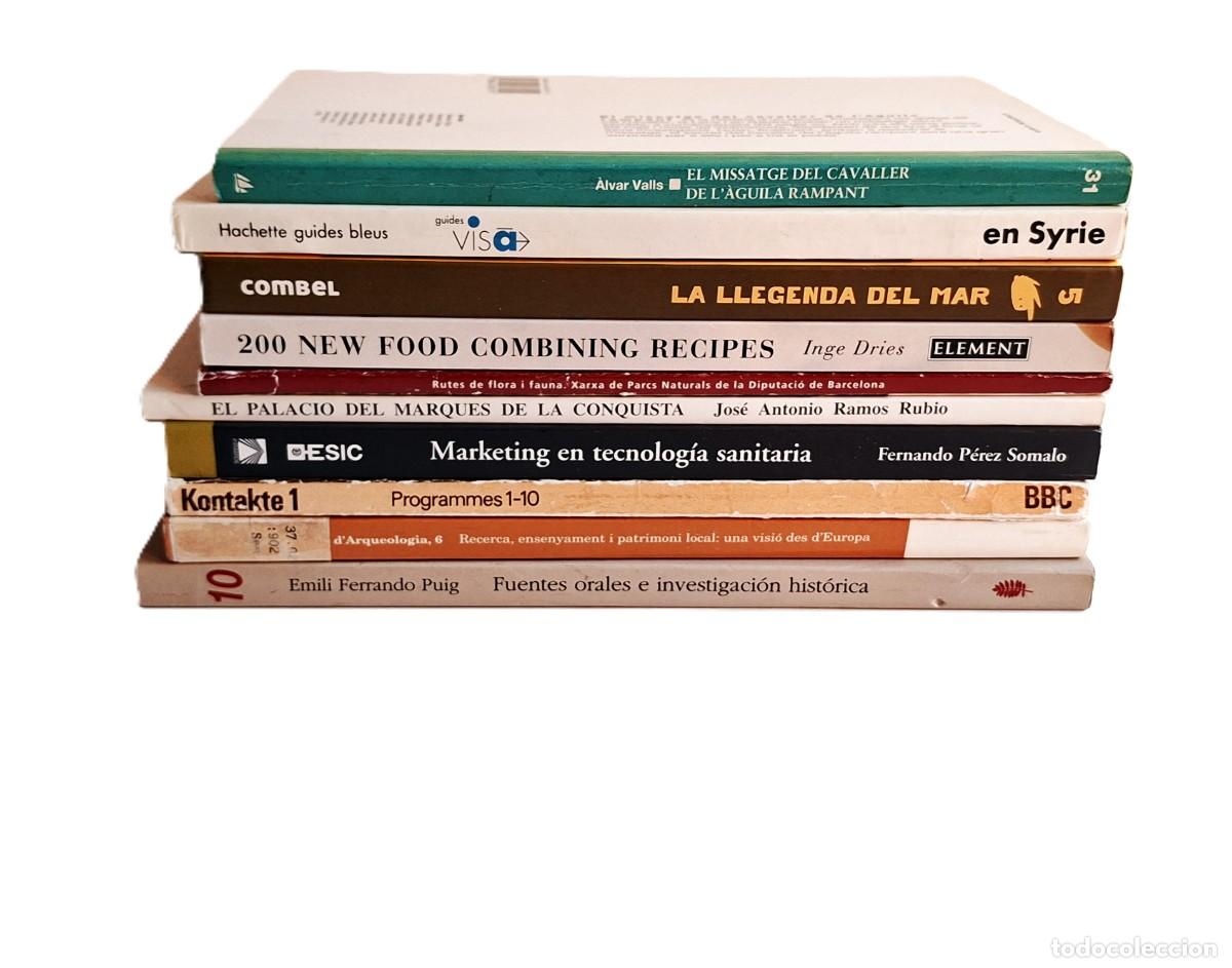 Libros de segunda mano: LOTE DE 10 LIBROS DIFERENTES