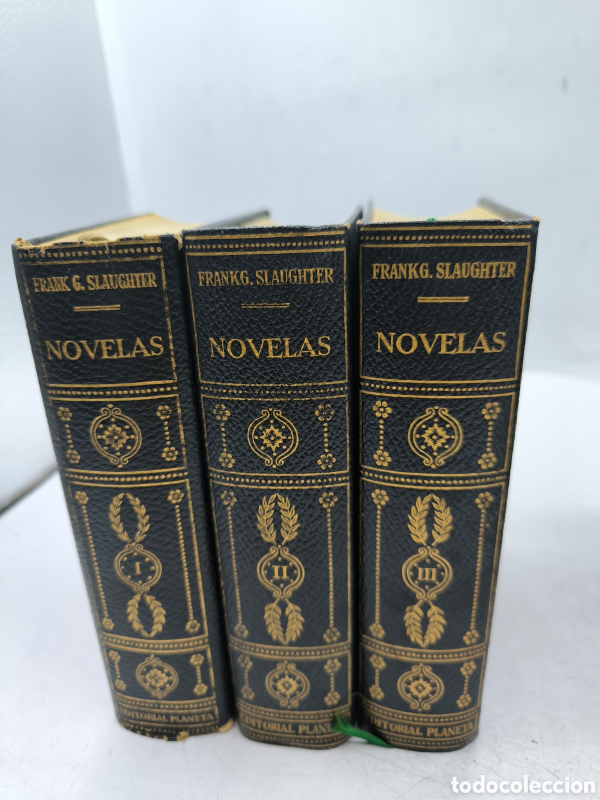 Second hand books: Frank G. Slaughter. Novelas editorial Planeta