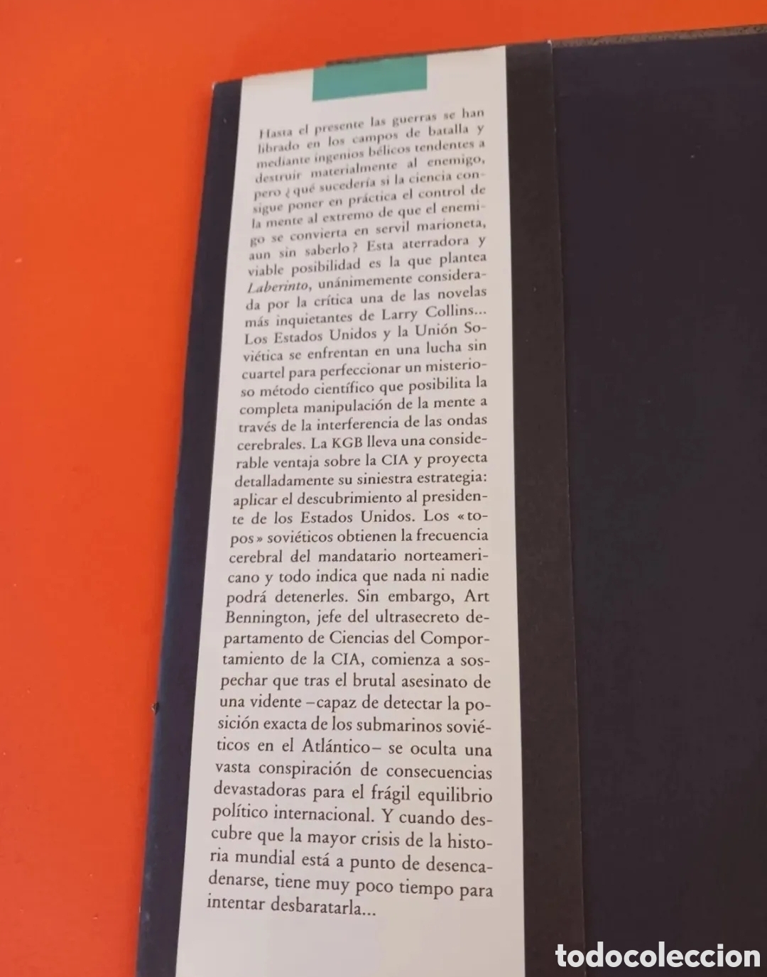 Libros de segunda mano: Libro, LABERINTO. LARRY COLLINS. - Foto 3