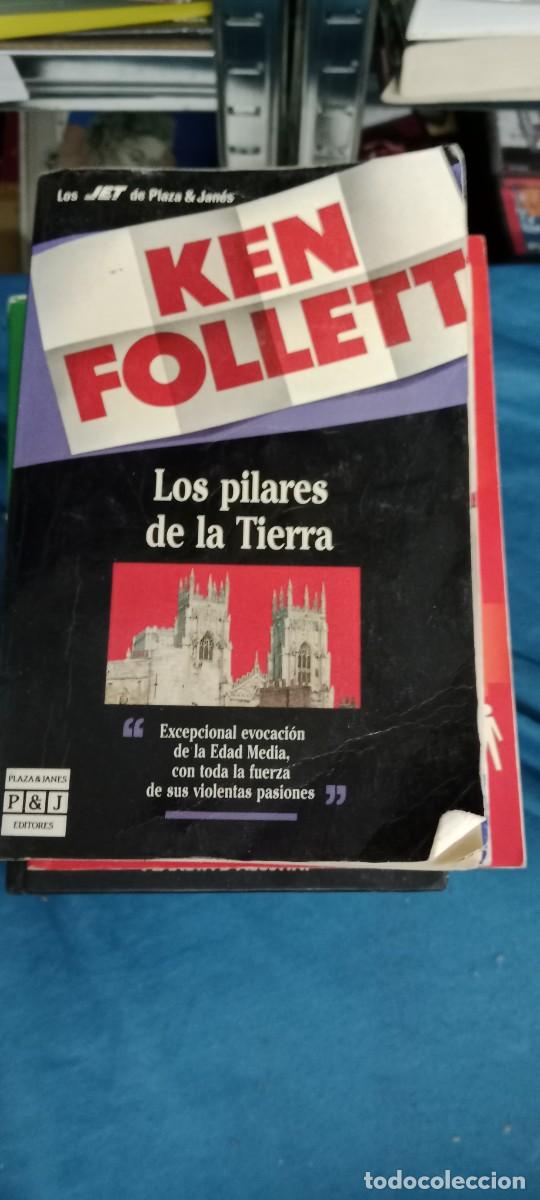 Libros de segunda mano: LOS PILARES DE LA TIERRA KEN FOLLET LIBRO GG-DNI