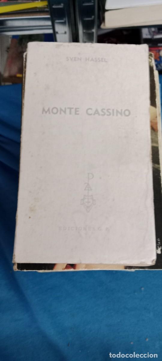 Libros de segunda mano: MONTE CASSINO / SVEN HASSEL LIBRO GG-DNI