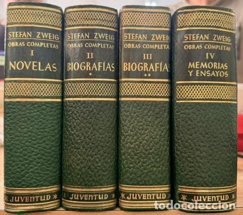 Libros de segunda mano: STEFAN ZWEIG, OBRAS COMPLETAS (4 TOMOS). A-PI-1171