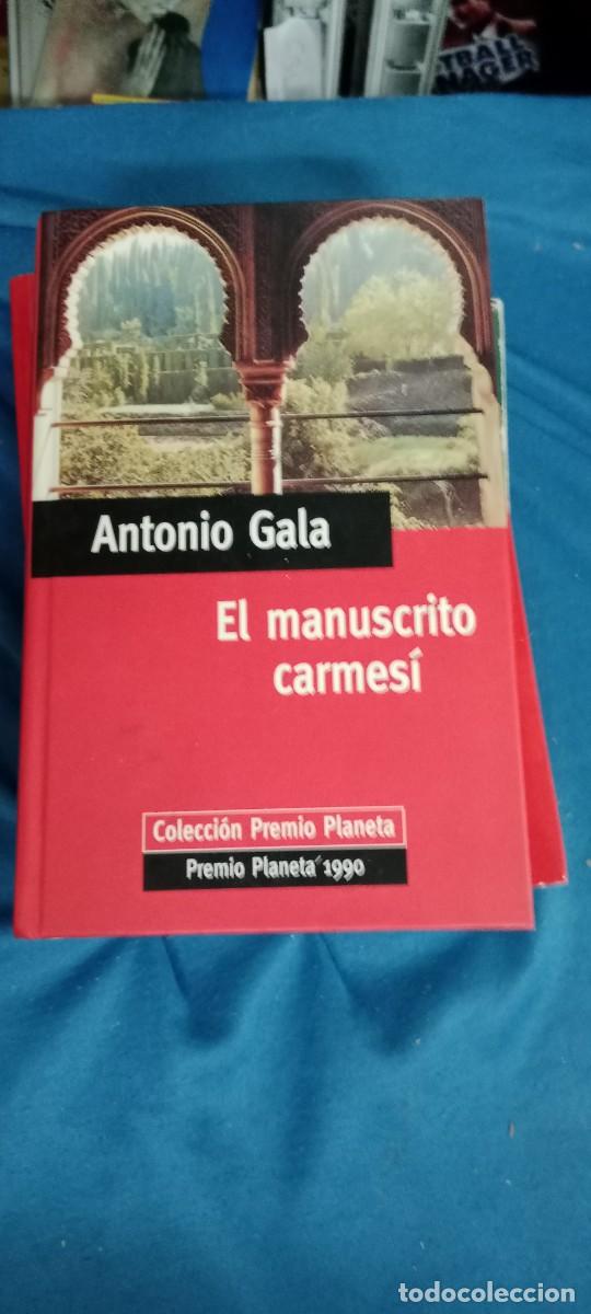 Libros de segunda mano: EL MANUSCRITO CARMESI ANTONIO GALA LIBRO GG-DNI