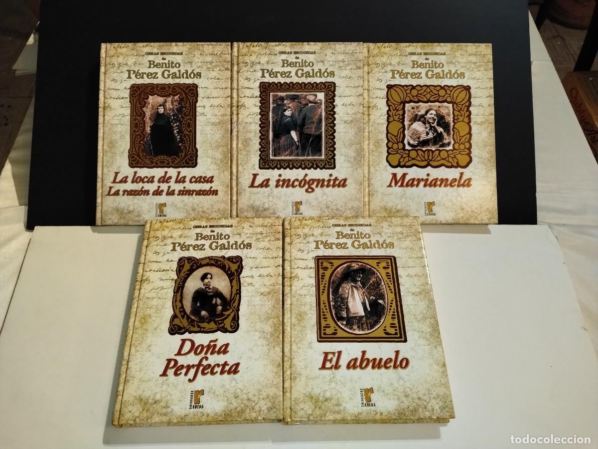 Livres d'occasion: 5 LIBROS DE OBRAS DE BENITO P&Eacute;REZ GALD&Oacute;S,ED.RUEDA .VER FOTOS