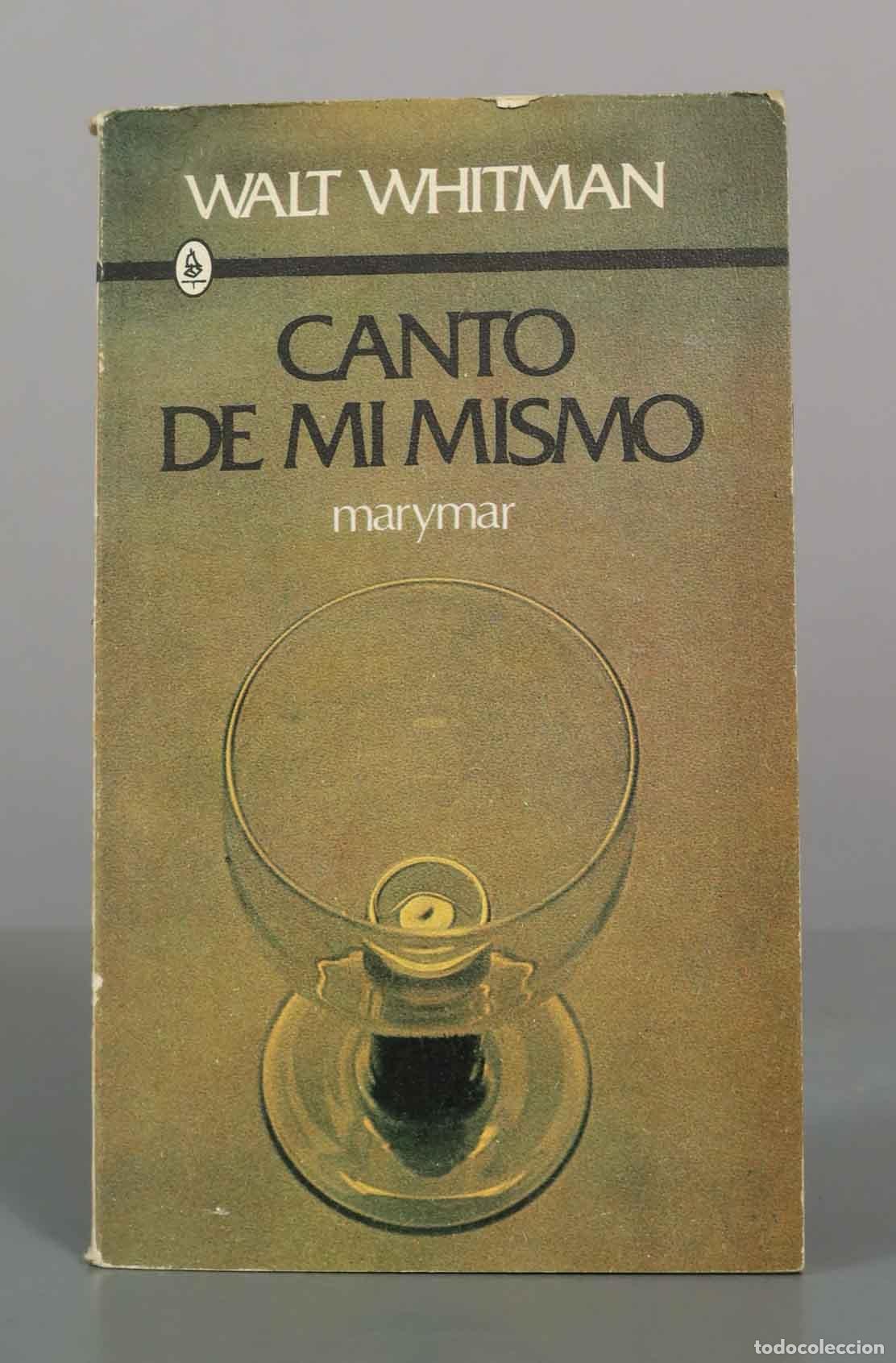 Libros de segunda mano: Canto de mi mismo - Walt Whitman - Editorial Marymar